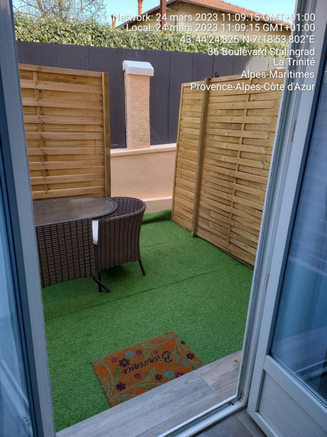 Studio 1 A La Trinite Proche De Nice, Monaco Et L'Italie Εξωτερικό φωτογραφία